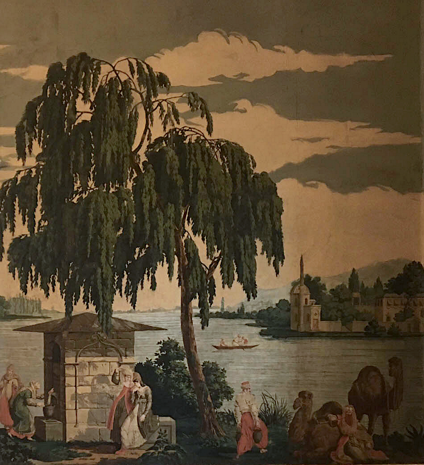 Dufour antique wallpaper mural